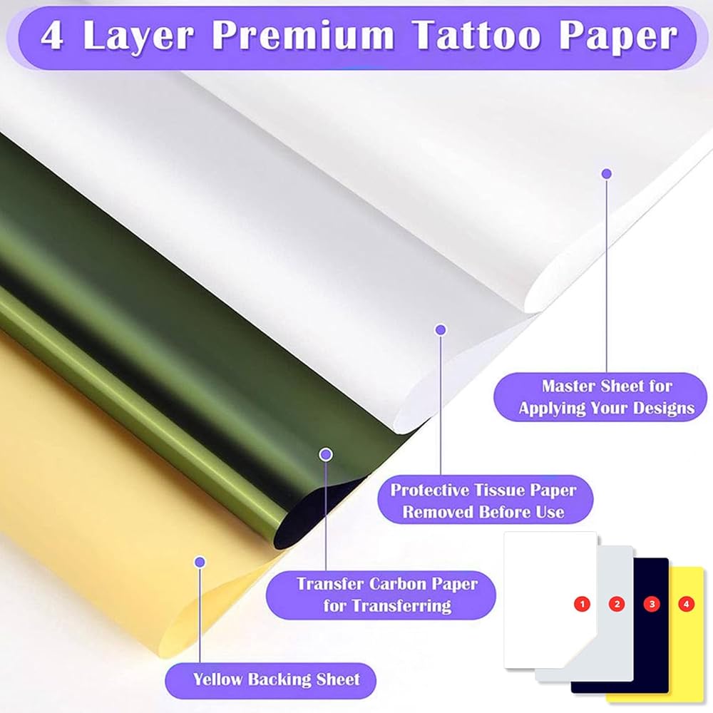 Tattoo Transfer Stencil Paper